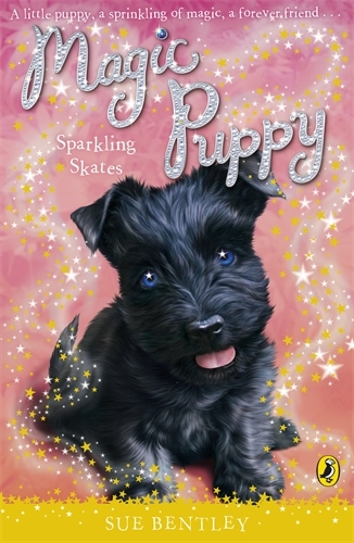 Book cover of Magic Puppy: Sparkling Skates by Sue Bentley