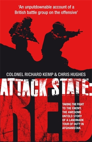 Book cover of Attack State Red by Richard Kemp