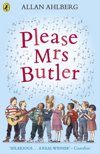 Book cover of Please Mrs Butler by Allan Ahlberg
