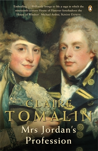 Book cover of Mrs Jordan's Profession by Claire Tomalin