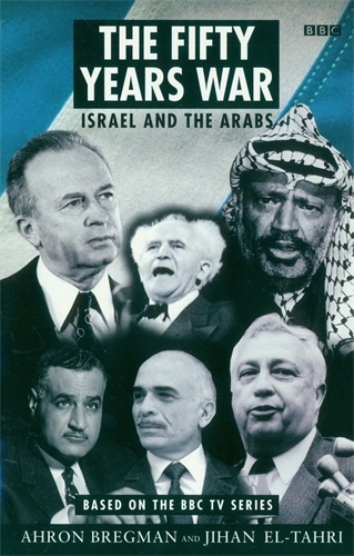 Book cover of The Fifty Years War by Jihan El-Tahri