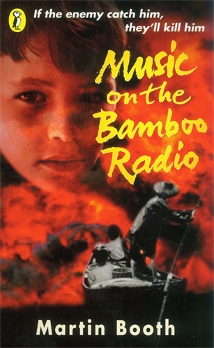 Book cover of Music on the Bamboo Radio by Martin Booth