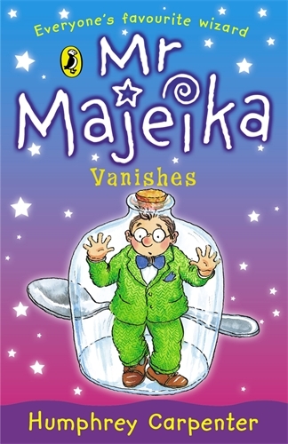 Book cover of Mr Majeika Vanishes by Humphrey Carpenter