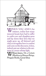 Book cover of On a Certain Blindness in Human Beings by William James