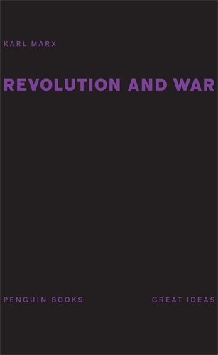 Book cover of Revolution and War by Karl Marx
