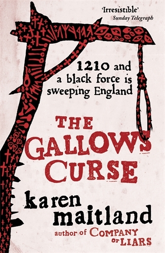 Book cover of The Gallows Curse by Karen Maitland