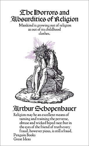 Book cover of The Horrors and Absurdities of Religion by Arthur Schopenhauer