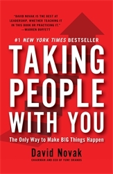Book cover of Taking People With You by David Novak