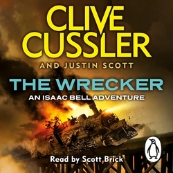 Book cover of The Wrecker by Clive Cussler, Justin Scott