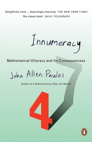 Book cover of Innumeracy by John Allen Paulos