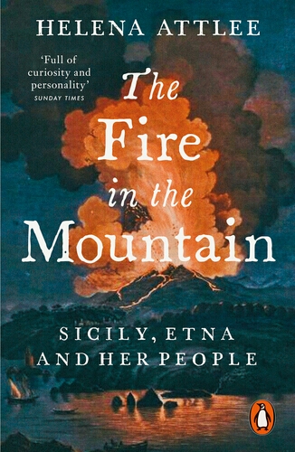 Book cover of The Fire in the Mountain by Helena Attlee