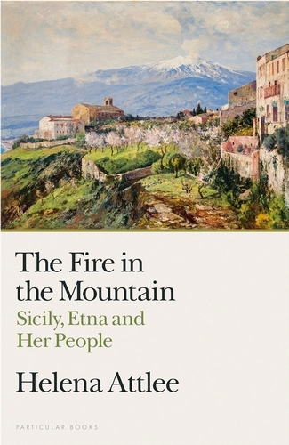Book cover of The Fire in the Mountain by Helena Attlee