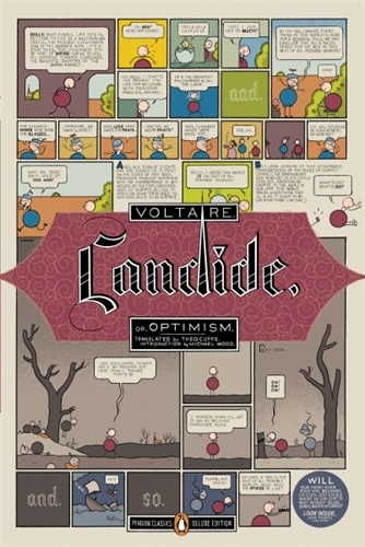 Book cover of Candide, by Francois Voltaire