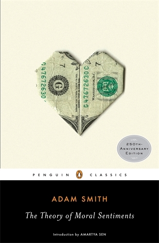 Book cover of The Theory of Moral Sentiments by Adam Smith