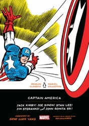 Book cover of Captain America by Jack Kirby, Joe Simon, Stan Lee, Jim Steranko, John Romita Sr.