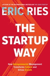 Book cover of The Startup Way by Eric Ries