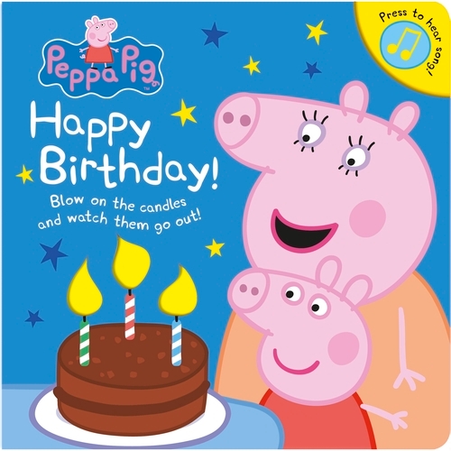 Book cover of Peppa Pig: Happy Birthday! by Peppa Pig