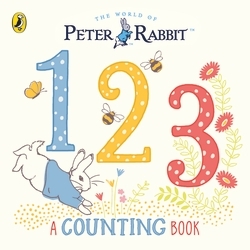 Book cover of Peter Rabbit 123 by Beatrix Potter