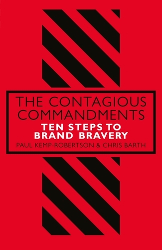 Book cover of The Contagious Commandments by Paul Kemp-Robertson, Chris Barth