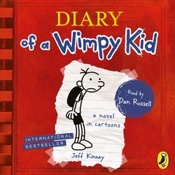 Book cover of Diary of a Wimpy Kid (Book 1) by Jeff Kinney