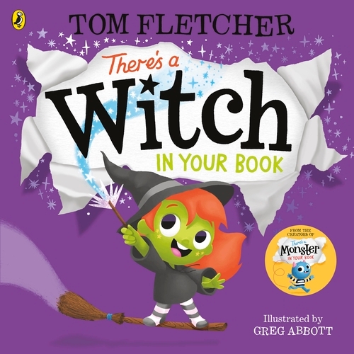 Book cover of There's a Witch in Your Book by Tom Fletcher