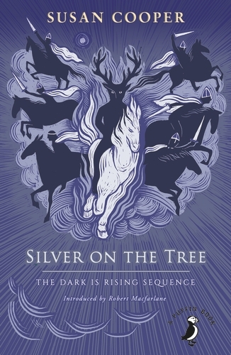 Book cover of Silver on the Tree by Susan Cooper
