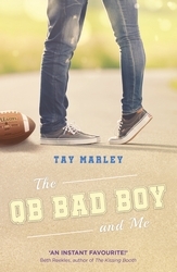 Book cover of The QB Bad Boy and Me by Tay Marley
