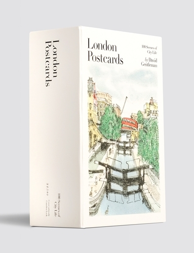 Book cover of London Postcards by David Gentleman
