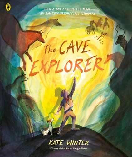 Book cover of The Cave Explorer by Kate Winter