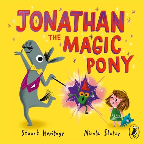 Book cover of Jonathan the Magic Pony by Stuart Heritage