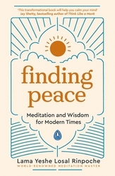 Book cover of Finding Peace by Lama Yeshe Losal Rinpoche