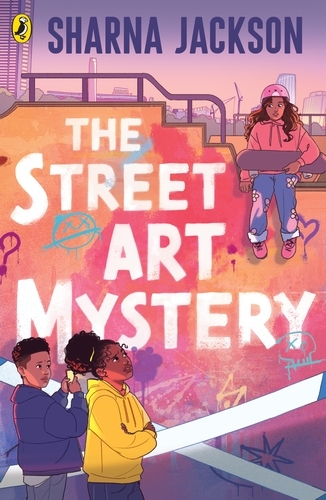 Book cover of The Street Art Mystery by Sharna Jackson
