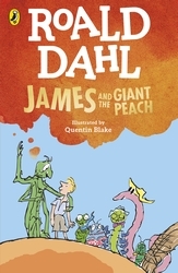 Book cover of James and the Giant Peach by Roald Dahl