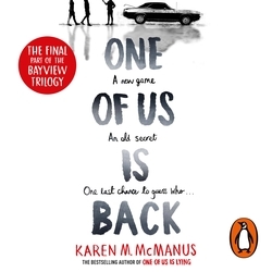 Book cover of One of Us Is Back by Karen M. McManus