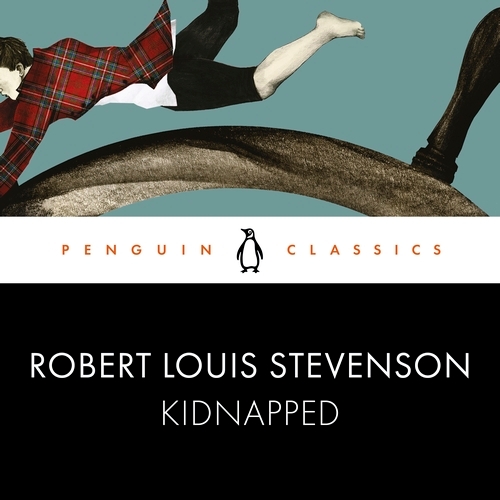 Book cover of Kidnapped by Robert Louis Stevenson