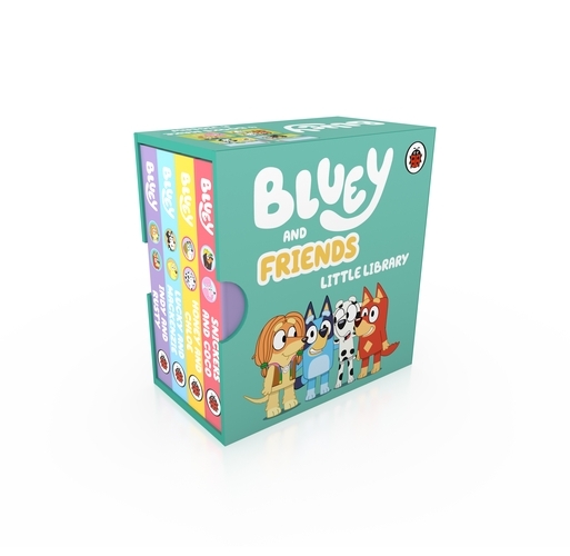 Book cover of Bluey: Bluey and Friends Little Library by Bluey