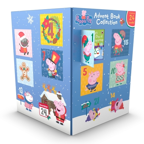 Book cover of Peppa Pig: 2023 Advent Book Collection by Peppa Pig