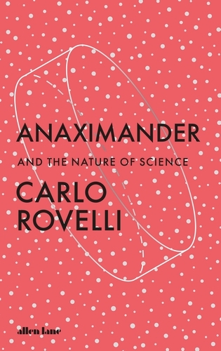 Book cover of Anaximander by Carlo Rovelli