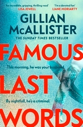 Book cover of Famous Last Words by Gillian McAllister