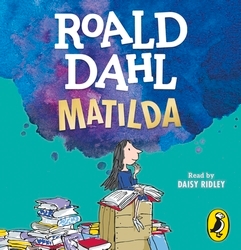 Book cover of Matilda by Roald Dahl