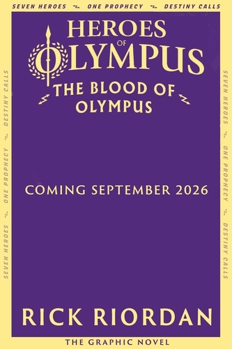 Book cover of #5 - The Blood of Olympus: The Graphic Novel (Heroes of Olympus Book 5) by Rick Riordan