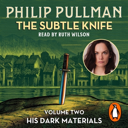 Book cover of The Subtle Knife: His Dark Materials 2 by Philip Pullman