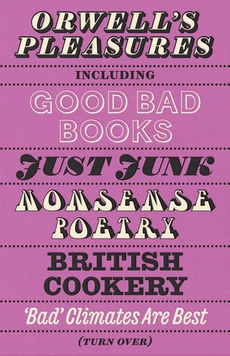 Book cover of Orwell's Pleasures by George Orwell