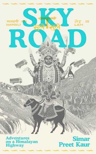 Book cover of Sky Road by Simar Preet Kaur