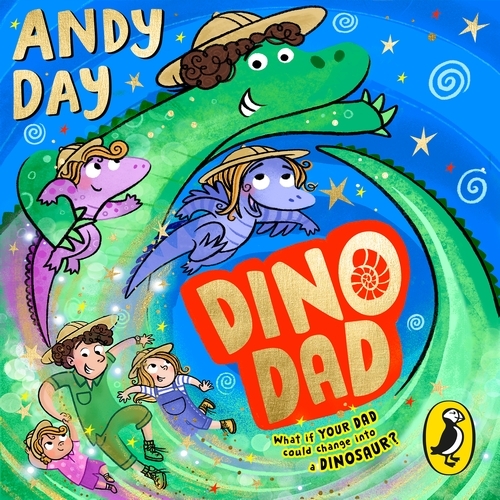 Book cover of Dino Dad by Andy Day