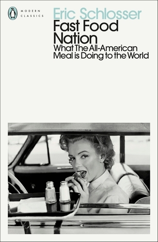 Book cover of Fast Food Nation by Eric Schlosser