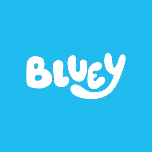 Book cover of Bluey: The Sleepover by Bluey