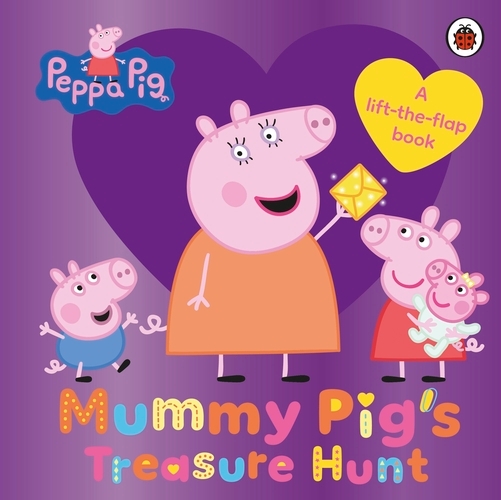Book cover of Peppa Pig: Mummy Pig's Treasure Hunt by Peppa Pig