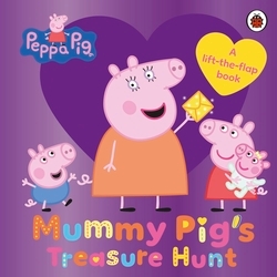 Book cover of Peppa Pig: Mummy Pig's Treasure Hunt by Peppa Pig
