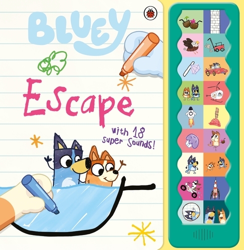 Book cover of Bluey: Escape by Bluey